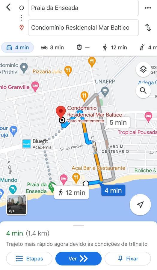 Apartamento Com Varanda E Suite Enseada Guarujá Kültér fotó