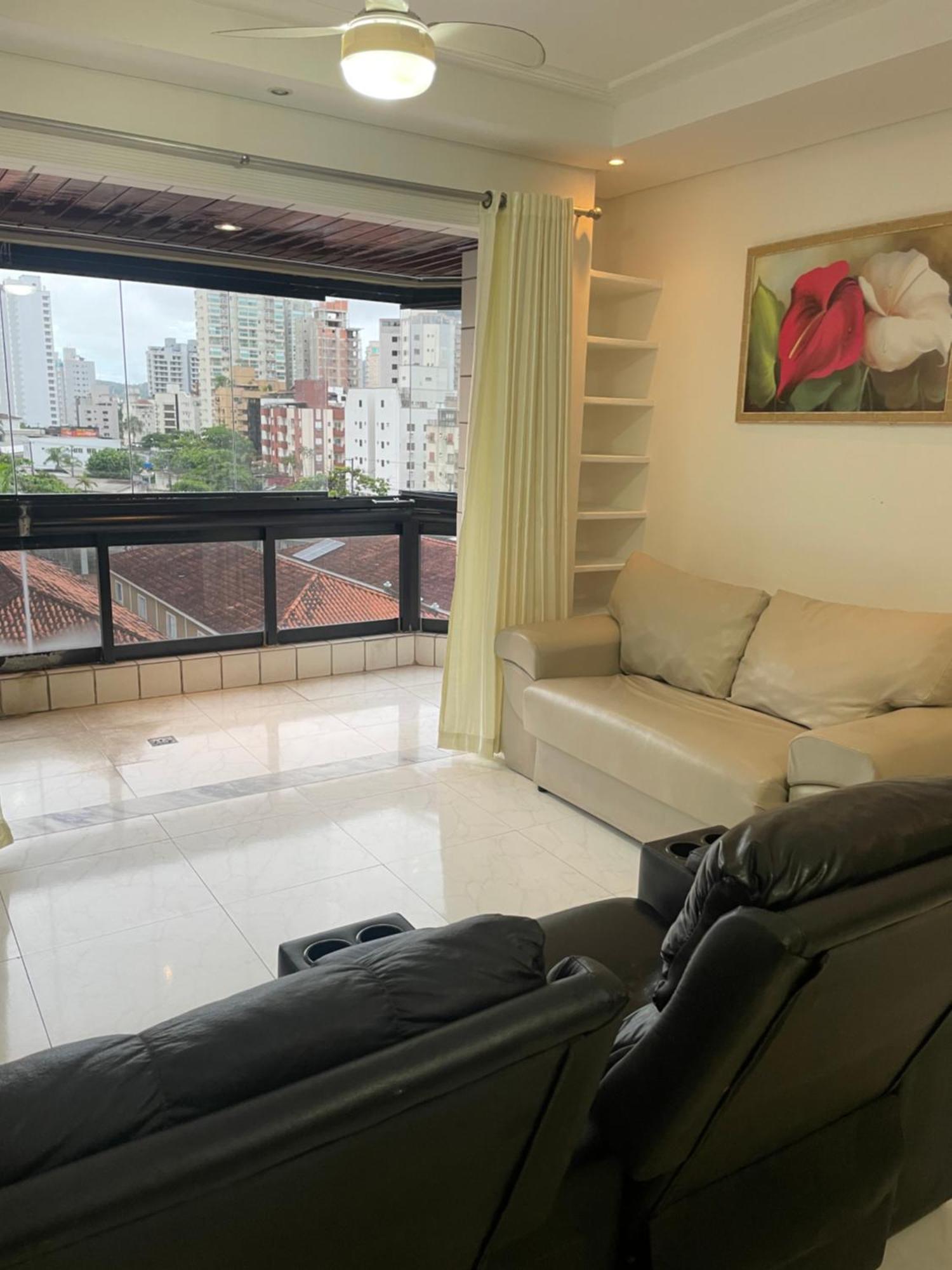 Apartamento Com Varanda E Suite Enseada Guarujá Kültér fotó